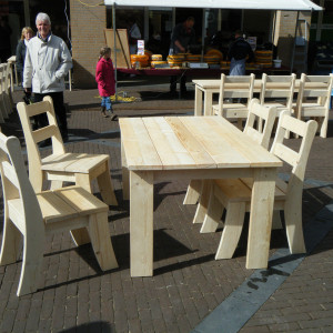 Steigerhouten meubelen