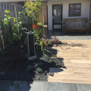 Renovatie achtertuin Monster